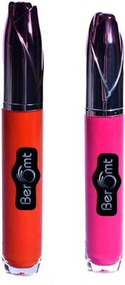 

Beromt MAT 12H Lip Gloss Combo, Orange & Pink(20 ml, Burnt Fire & Fuscia)