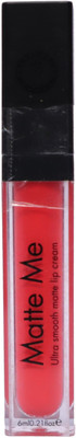

Colors Queen Matte Me Lip Gloss & Liquid Lipstick(Peach Pink, 6 ml)