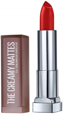 

Maybelline Color Sensational Creamy Matte(634 Bold Crimson)