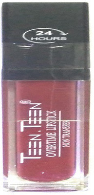 

Teen.Teen Matte 24 hrs Overtime Non Transfer Lipstick (Shade No.34, Blood Red)(Blood Red)