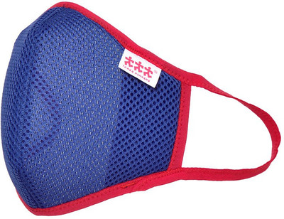 Three Runners Bevor Anti Pollution & Generic Masks, Blue Xred Bevor Anti Pollution & Generic Masks, Blue Xred Mask