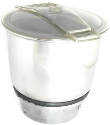 

Apna Mixer_jar_Rs.349/- only 8ML With free cap (long life jar) High Quality Steel Mixer Chutney Jar with Aluminum Bees. Mixer Jar Lid