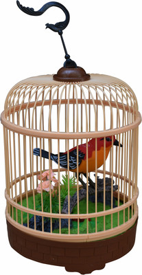 

PTCMart Singing Bird Parrot Musical Talking Birds (Pack of 1)(Multicolor)