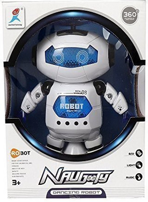 

NIYAMAT Dancing Naughty Robot with 3D Flashing Lights & Music for Kids, Battery Operated(Multicolor)