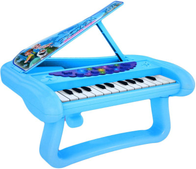

white popcorn Education Piano Toy with Music & Sound & Light(White)
