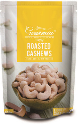 

Gourmia Roasted Cashews Lightly Salted Cashews(200 g, Pouch)