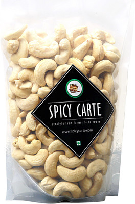 

Spicy Carte Premium Cashew Nuts Cashews(1 kg, Pouch)