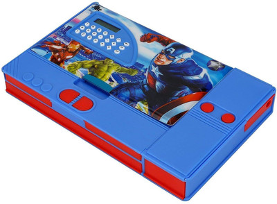 Goyal AVENGERS AVENGERS Art Plastic Pencil Box(Set of 1, Blue)