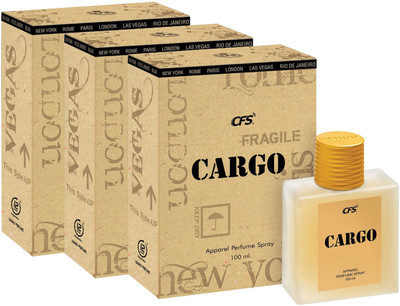 

CFS Three Cargo KHAKI Eau de Parfum - 300 ml(For Men & Women)