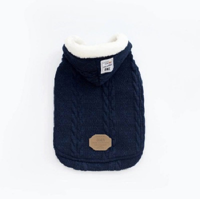 

Aqua Hoodie for Dog(navy blue, Multicolor