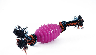 

GINIPET RG-P01 Rubber Chew Toy, Fetch Toy, Training Aid, Tug Toy, Rubber Toy For Dog & Cat