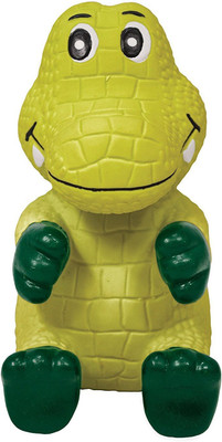 

Goofy Tails Wiggi Alligator Squeaky Dog Melamine Squeaky Toy, Chew Toy, Soft Toy For Dog