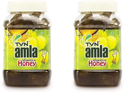 

tvn Amla Seedless Murabba in Honey (Small Pieces) 400gms pack of 2 Amla Murabba(400, Pack of2)