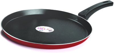 

Pigeon Stovekraft Mio Aluminum Flat Tawa 25 cm diameter(Aluminium, Non-stick), Red