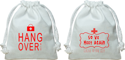 

The Crazy Me So We Meet Again Kit/Canvas Potli Potli(White)