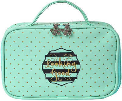 

Uberlyfe Green Dot Cosmetic Bag(Green)
