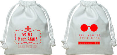 

The Crazy Me So We Meet Again Kit, All You'll Ever Need Kit/Canvas Potli Potli(White)