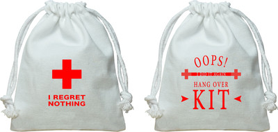 

The Crazy Me I Regret Nothing Kit, Oops! I did it Again Kit/Canvas Potli Potli(White)
