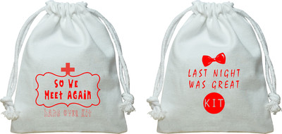 

The Crazy Me So We Meet Again Kit, Last Night Was Great Kit/Canvas Potli Potli(White)