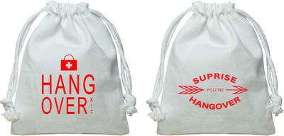 

The Crazy Me Surprise You're kit/Canvas Potli Potli(White)