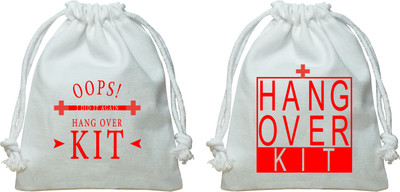 

The Crazy Me Oops! I did it Again Kit/Canvas Potli Potli(White)