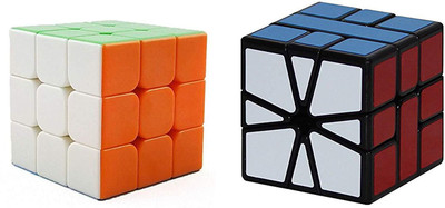 

Nabhya 3x3 Cube & Square Corner Cutting Magic Cube Combo Set(2 Pieces)
