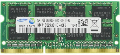 

Samsung SAMSUNG DDR3 4 GB (Dual Channel) Laptop SO DI (M471B5273BH1-CF8 & M471B5273CH0-CF8)