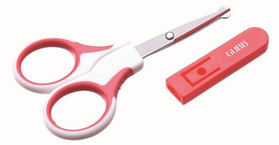 

GUBB Safety Scissor Scissors(Set of 1, White, Red)