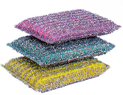

Sir Prize Shooter Scratch Proof Scrubber Pads / Scrubbing Pads / Utensil Scrubber / Kitchen Scrubber Scrub Sponge(Medium, Pack of 6)
