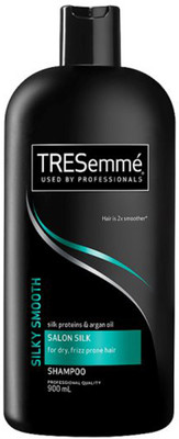 

TRESemme Silk proteins & Argon Oil Salon Silk Shampoo for dry- frizz prone hair(900 ml)