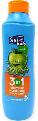 

Suave Kids 3 In 1 Shampoo + Conditioner + Bodywash 665ml (22.5oz) - Apple(665)
