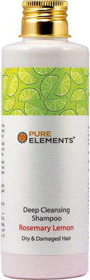 

Pure Elements Rosemary Lemon Deep Cleansing Shampoo for Dry & Damaged Hair(200 ml)