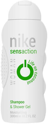 

Nike Sensaction Woman Life on Coconut Shampoo & Shower Gel(300 ml)