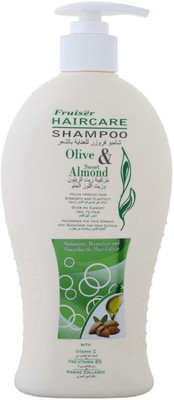 

Fruiser Haircare Shampoo- Olive & Sweet Almond(400 ml)
