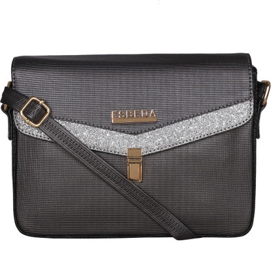 

ESBEDA Women Casual Grey PU Sling Bag