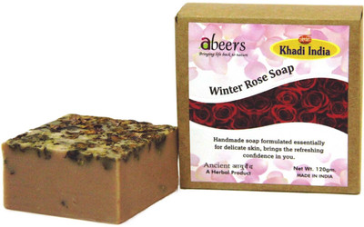 

khadi abeers Winter Rose Luxury Soap(120 g)