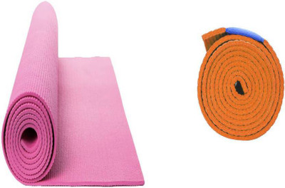 

LaunchFort Number One trending Yoga mat Set of 2 -RB9 Purple 5 mm Yoga Mat, Orange;purple