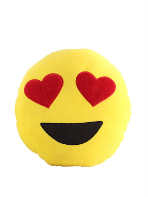 

Skycandle Decorative Yellow Emoji Toy Cushion| Soft Toys cum Cushion|Cushions for Bed, Chairs, Outdoors, Patio| Perfect Gift for Kids - 6 cm(Yellow)