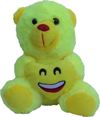 

Aarika Soft toy SMILEY TEDDY BEAR_Heart_Smile - 25 cm(Green)