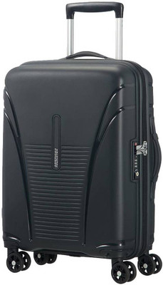 

American Tourister SkyTracer Black 22 inch Check-in Luggage -  inch(Black