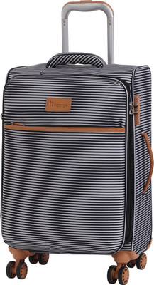 

it luggage Beach-Stripes Lightweight 8 Wheel Expandable Cabin Luggage -  inch(Black