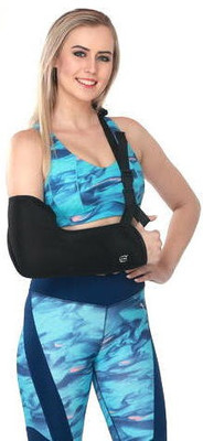 United Medicare UM C-07 Arm Sling (Tropical) Hand Support (, Black