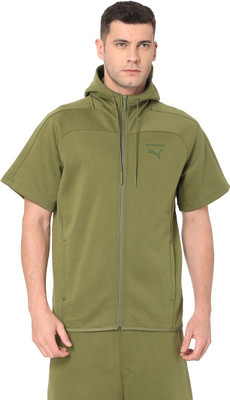 Puma Half Sleeve Solid Men Sweatshirt