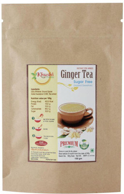 

Khushi Food Products Ginger Tea Sugarfree Ginger Tea(1000 g, Pouch)