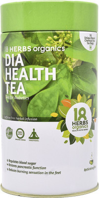 

18 Herbs Dia Health Tea TIN Unflavoured Herbal Tea Bags Tin(65 g)