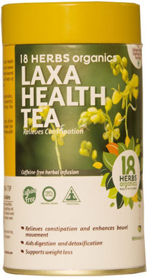 

18 Herbs Laxa Health Tea Tin Senna Herbal Tea Bags(54 g, Mason Jar)