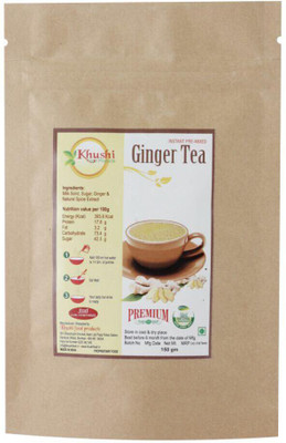 

Khushi Food Products Ginger Tea Premium Ginger Tea(150 g, Pouch)