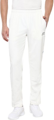 NIVIA Solid Men White Track Pants