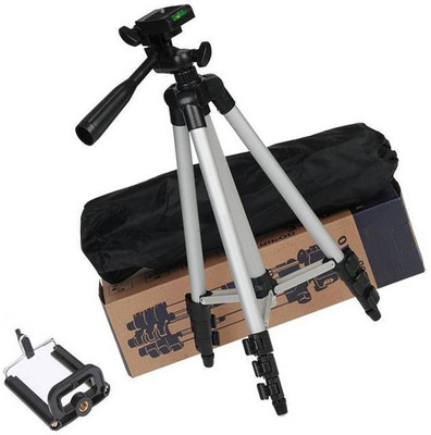 

lifemusic you are a Novice or Professional photographer, you will need a steady and robust tripod for many of those wonderful photo Tripod(Silver & Black, Supports Up to 1500)