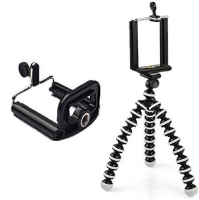 

SAFESEED Gorilla Camera & Mobile Tripod(Black, Supports Up to 1200 g)